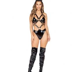 Rave Bae Couture New Arrivals Cyber Dancer Outfit - Black