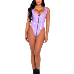 Rave Bae Couture Lavender Love Bodysuit