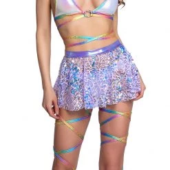 J. Valentine Ballerina Babe Wrap Skirt - Lavender New Arrivals