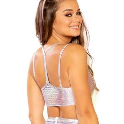 J. Valentine Prismatic Drop Top - Lavender
