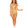 Rave Bae Couture J. Valentine Holo Groove Outfit - Gold Kandi Snake New Arrivals