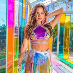 J. Valentine Ultra Holo Spectrum High-Waist Short New Arrivals