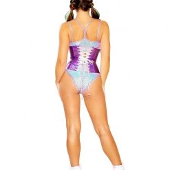 J. Valentine Royal Vortex Holo Corset - Purple New Arrivals