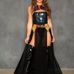 New Arrivals J. Valentine Fierce Fae Mesh Gypsy Skirt