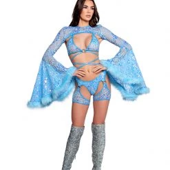 New Arrivals J. Valentine Rave Princess Outfit - Blue