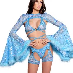 Rave Bae Couture J. Valentine Rave Princess Shrug Tops