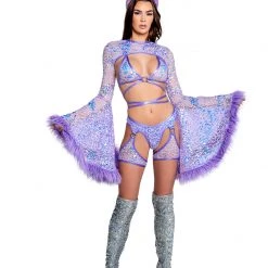 J. Valentine Rave Princess Outfit - Lavender New Arrivals