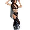 J. Valentine Karma Cowgirl Outfit - Black