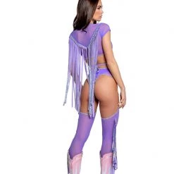 J. Valentine Karma Cowgirl Outfit - Lavender