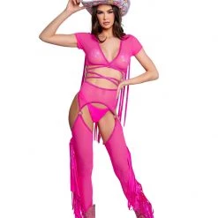 J. Valentine Karma Cowgirl Outfit - Pink New Arrivals