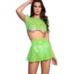 J. Valentine Astro Sequin Outfit - Lime New Arrivals