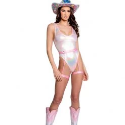 New Arrivals J. Valentine Kandi Dreamz Bodysuit - Pink