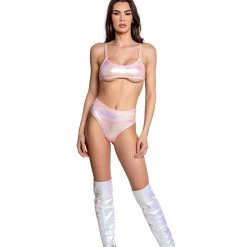 New Arrivals J. Valentine Holo Energy Outfit - Pink