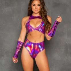 New Arrivals J. Valentine Futuristic Lover Outfit - Fuschia