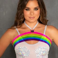 New Arrivals J. Valentine Rainbow Daze PVC Harness