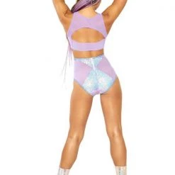 Rave Bae Couture J. Valentine Lilac It Sequin 2 Piece Set - Lavender Dreamz