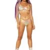 J. Valentine Just String Things 2 Piece Set - Gold Kandi