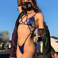 Outfits J. Valentine Cut Me Out 2 Piece Set - Royal Prism