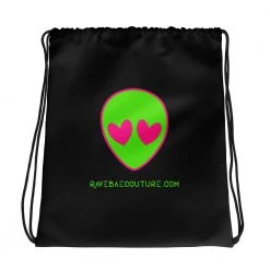 Rave Bae Couture RBC Drawstring Bag - Black