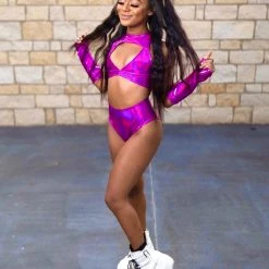 New Arrivals J. Valentine Futuristic Lover Outfit - Fuschia